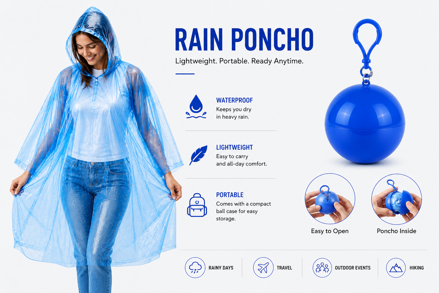 Portable Rain Coat